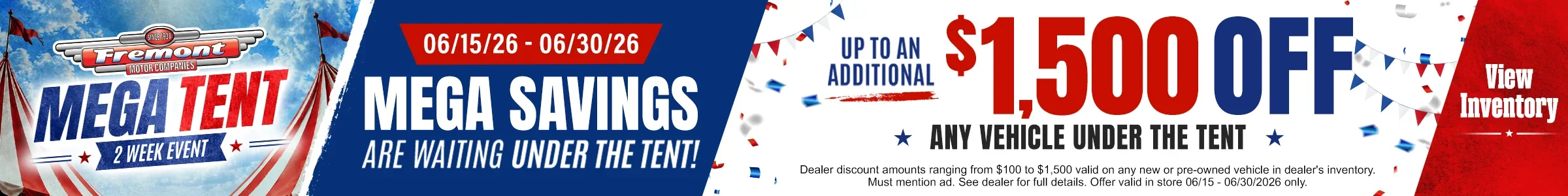 Mega Savings
